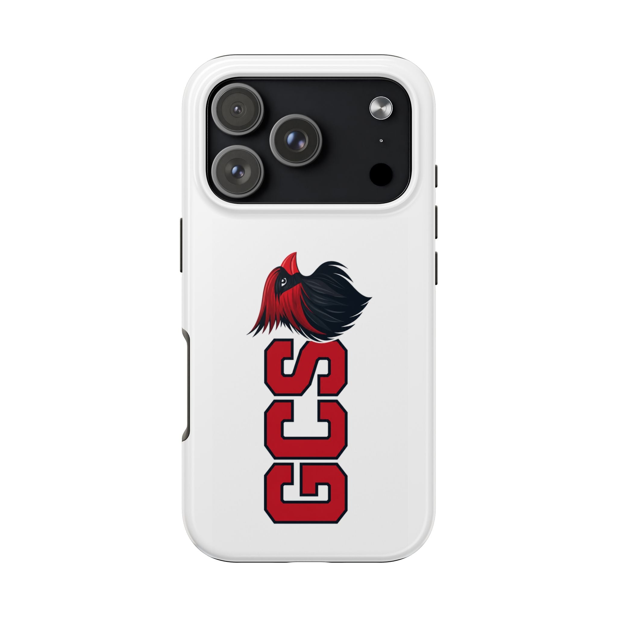 Tough Phone Case — GCS Cardinal Logo Protective Phone Case