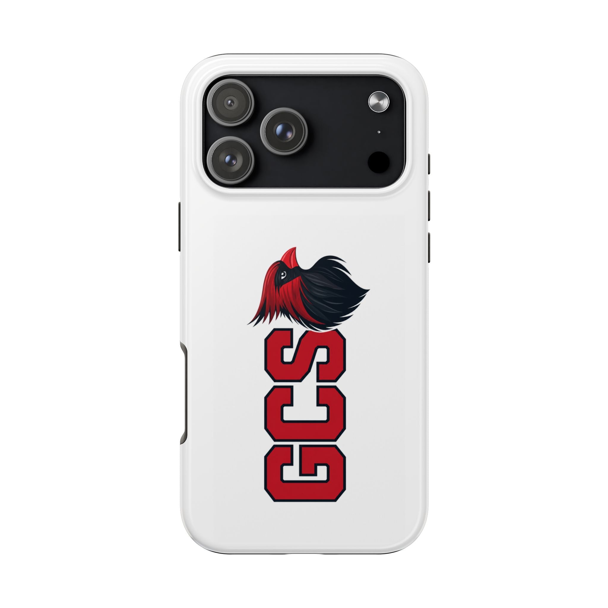 Tough Phone Case — GCS Cardinal Logo Protective Phone Case