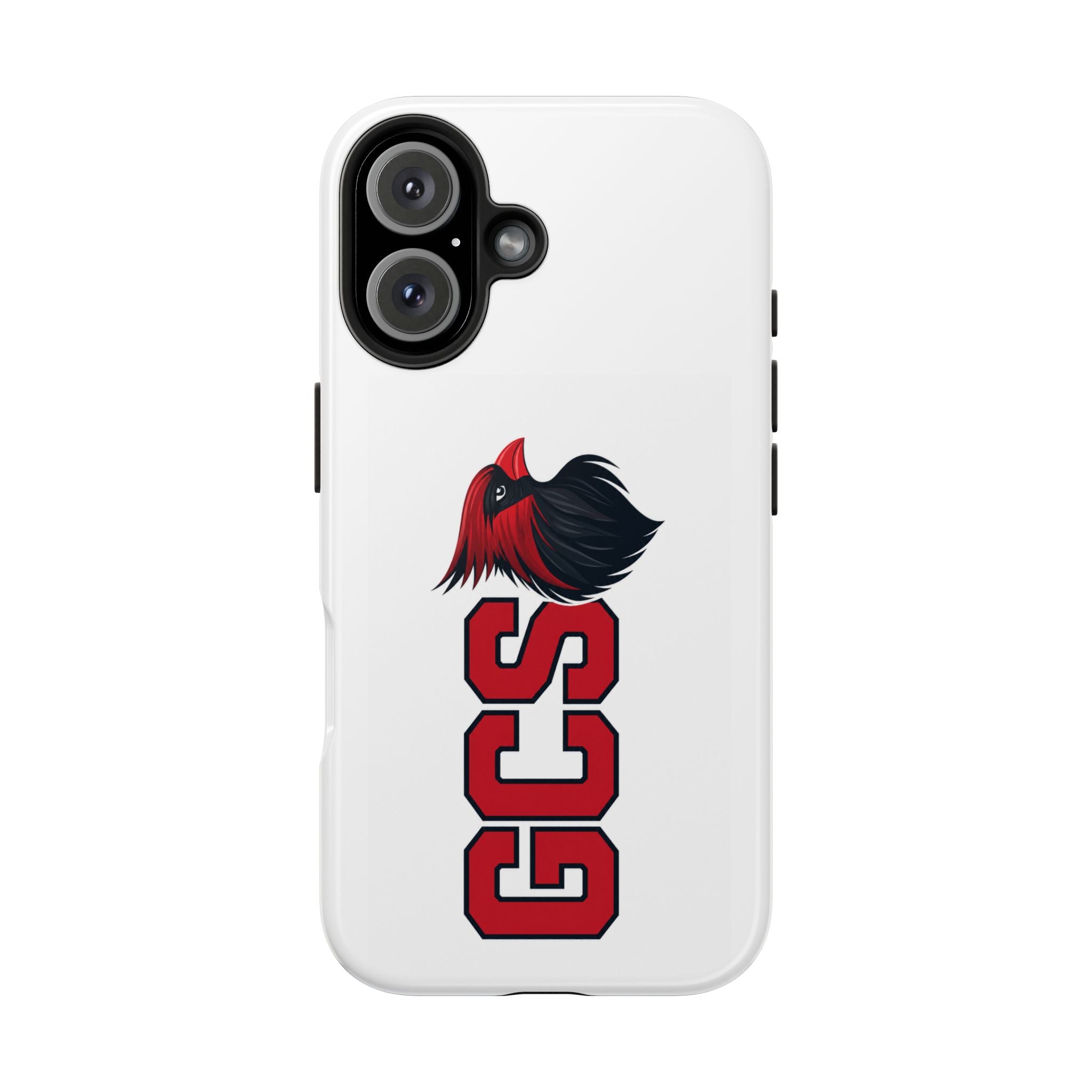 Tough Phone Case — GCS Cardinal Logo Protective Phone Case