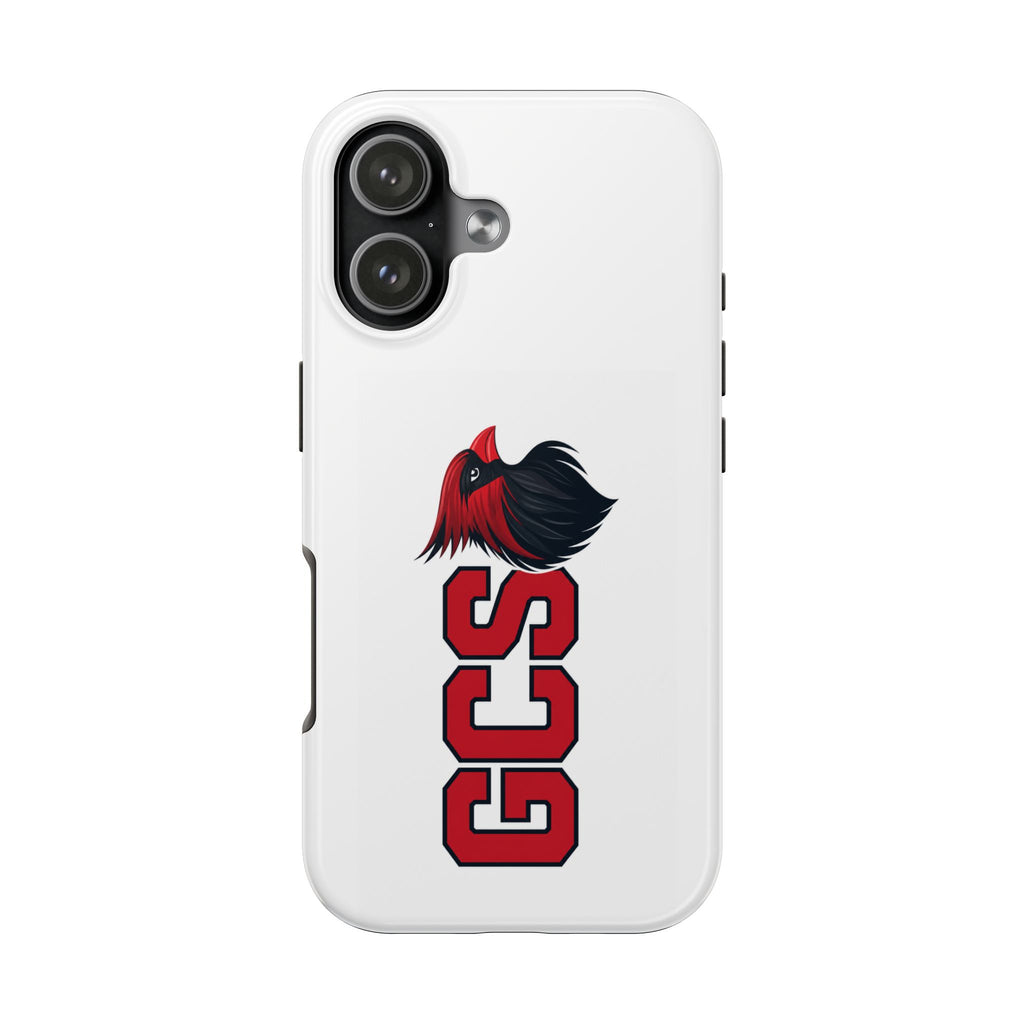 Tough Phone Case — GCS Cardinal Logo Protective Phone Case