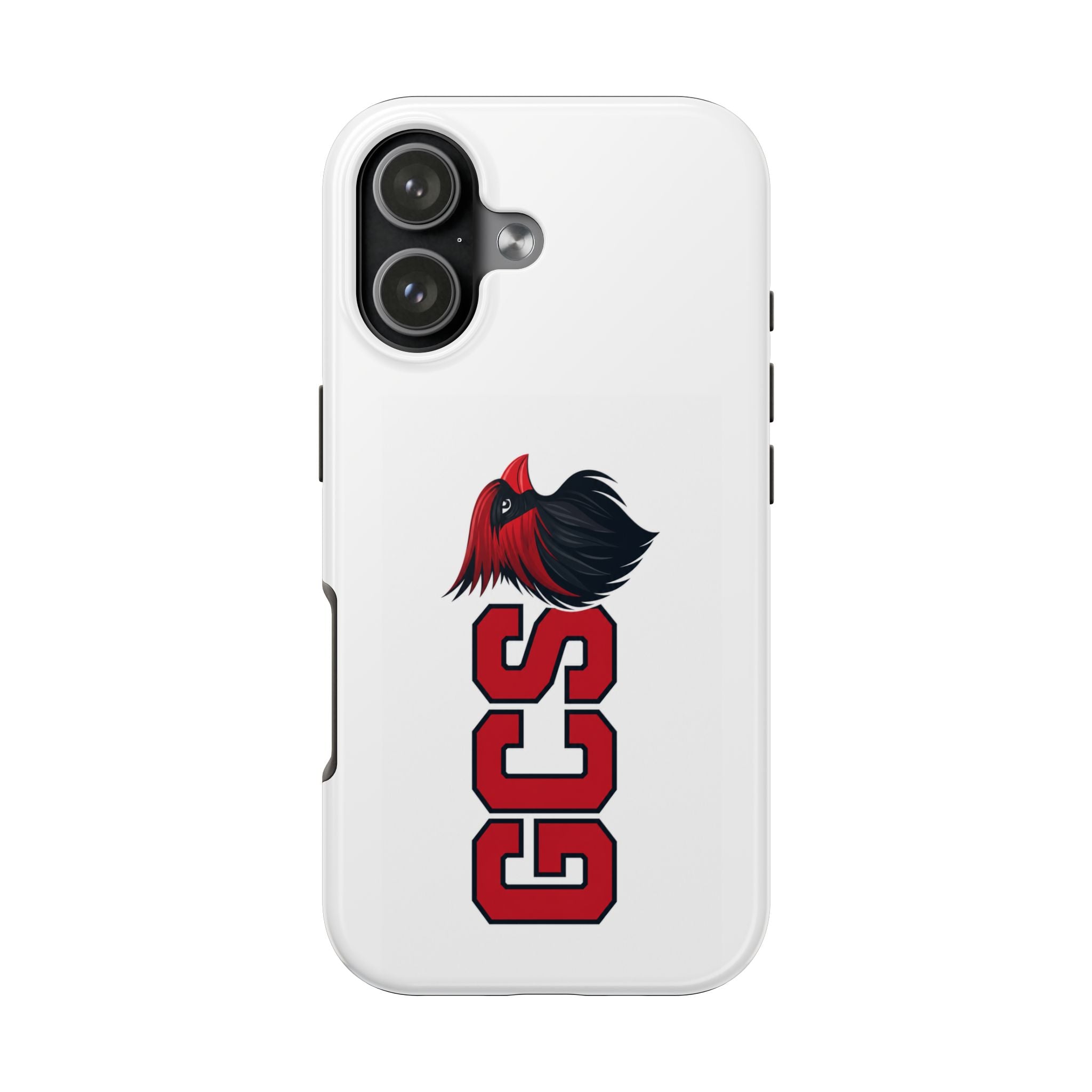 Tough Phone Case — GCS Cardinal Logo Protective Phone Case