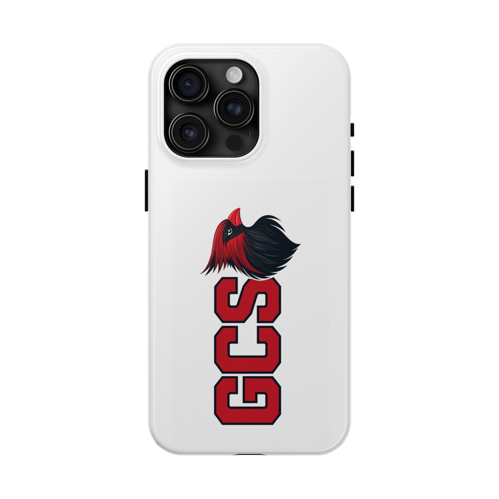 Tough Phone Case — GCS Cardinal Logo Protective Phone Case