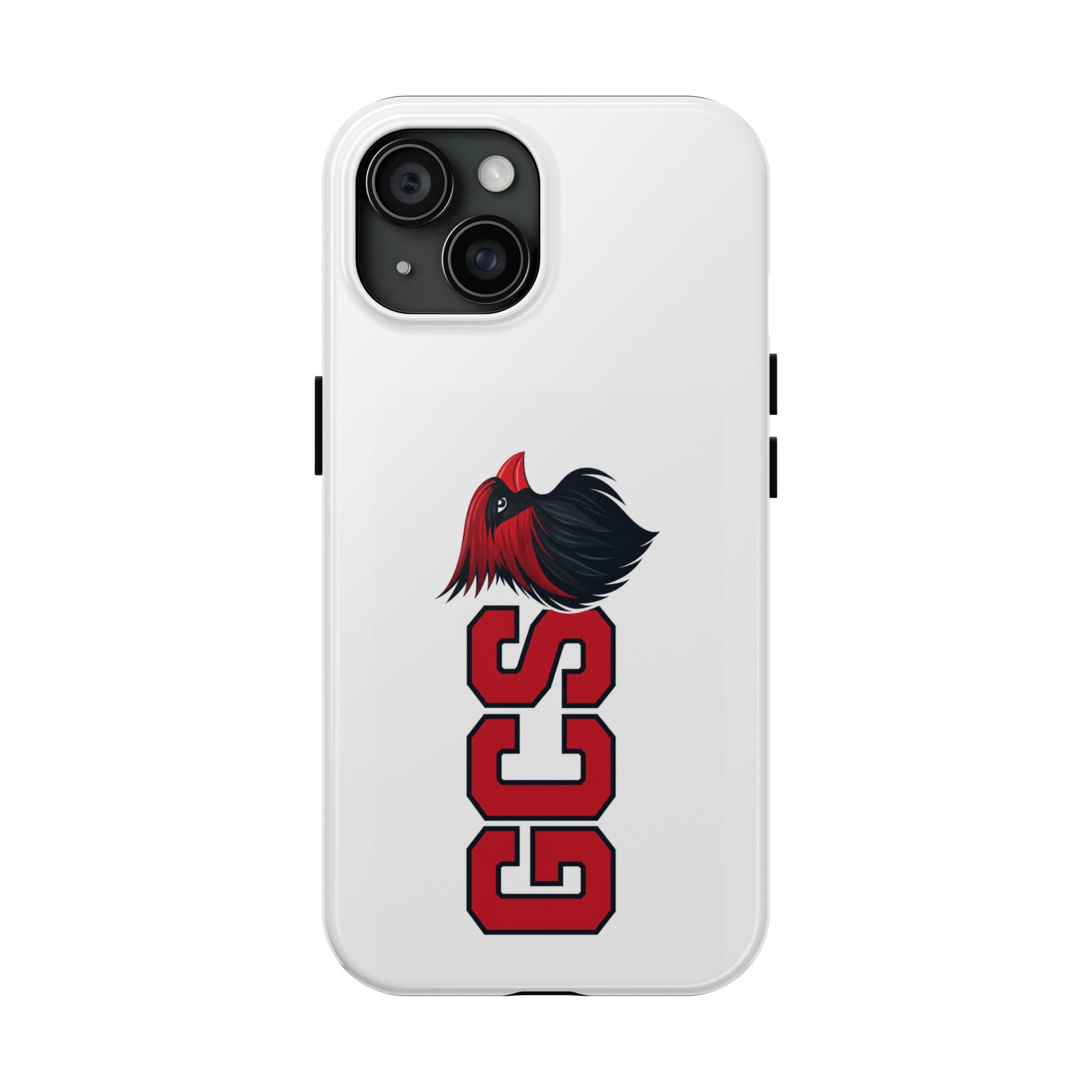 Tough Phone Case — GCS Cardinal Logo Protective Phone Case