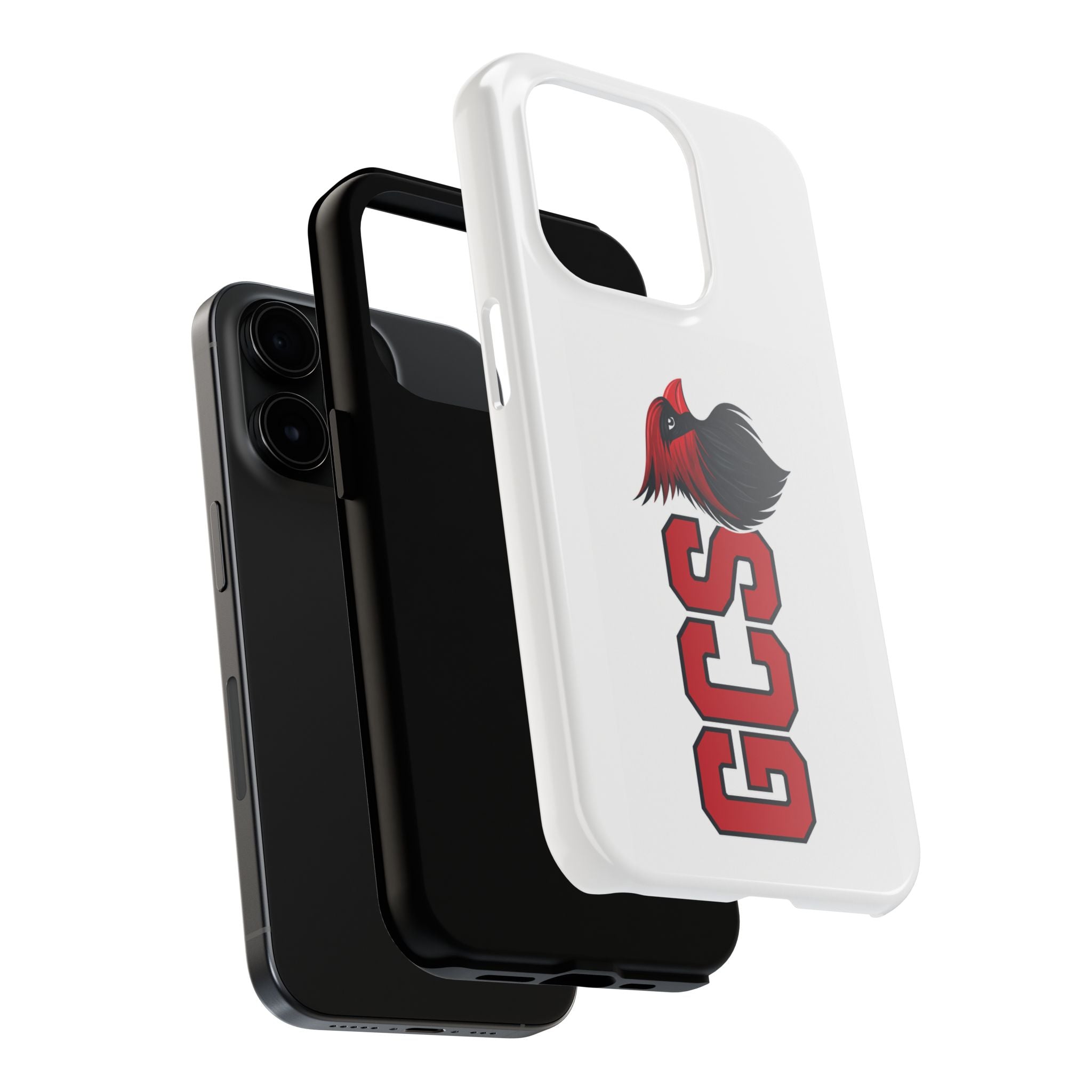 Tough Phone Case — GCS Cardinal Logo Protective Phone Case