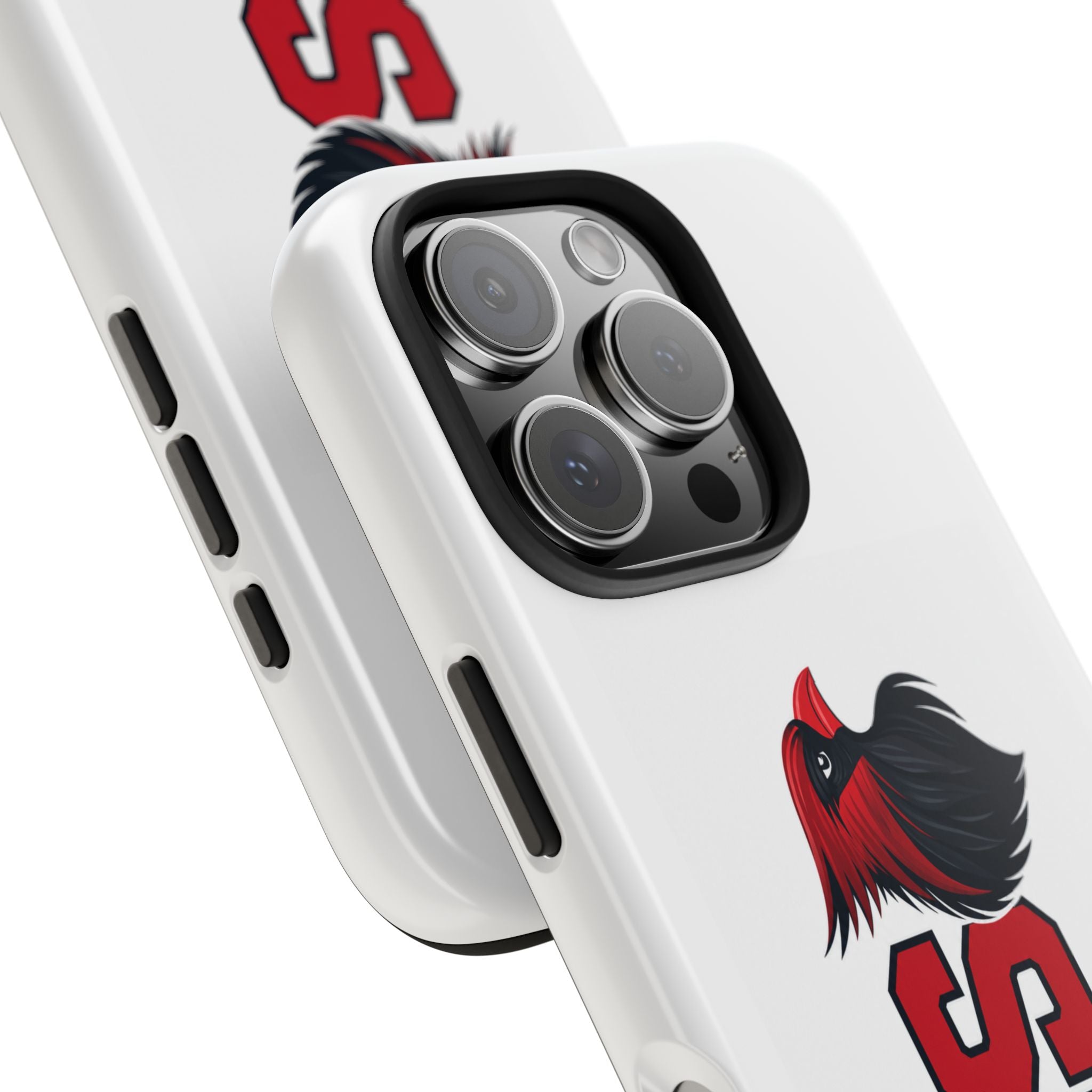 Tough Phone Case — GCS Cardinal Logo Protective Phone Case