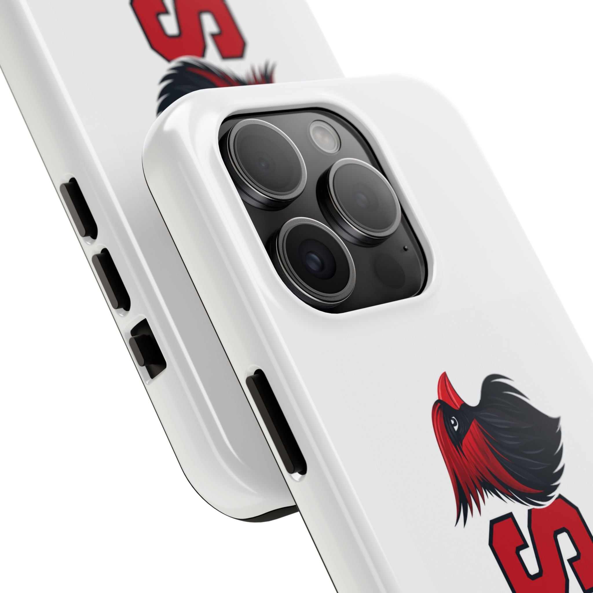 Tough Phone Case — GCS Cardinal Logo Protective Phone Case