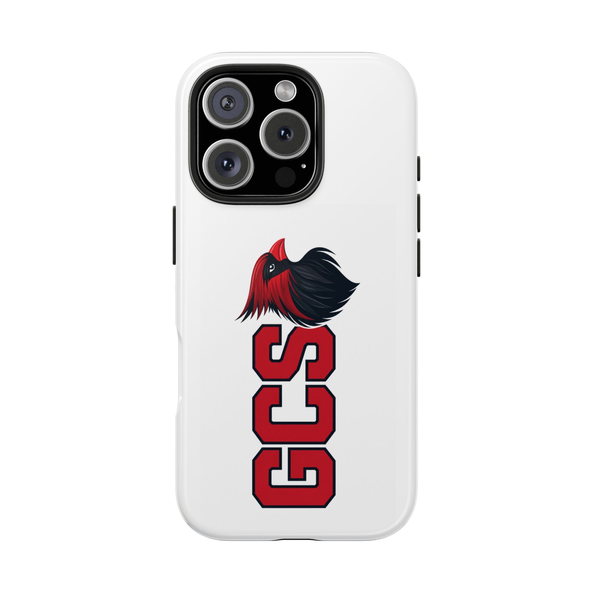 Tough Phone Case — GCS Cardinal Logo Protective Phone Case