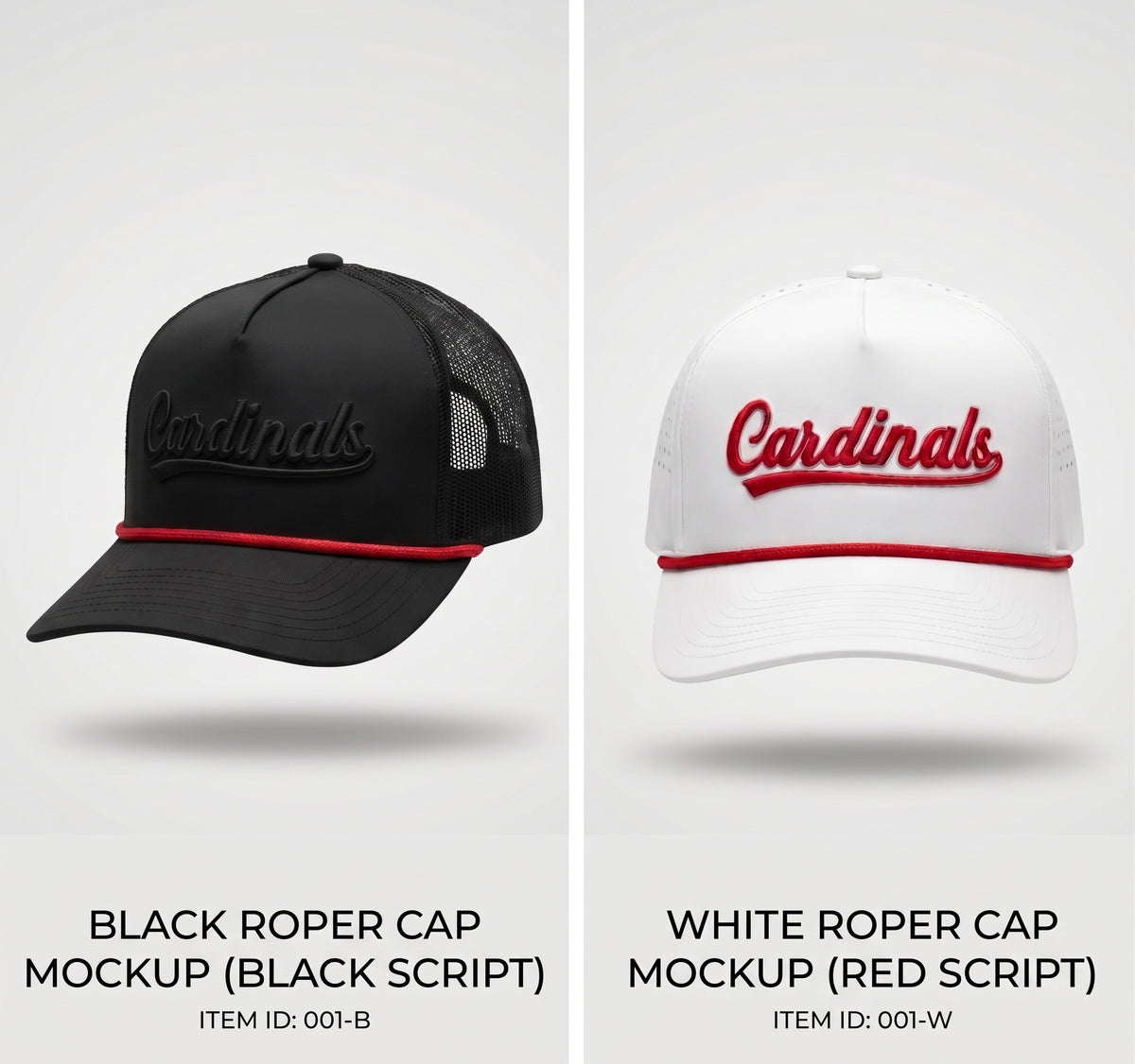 GCS Embroidered Cardinal 'Script' Hat TWC