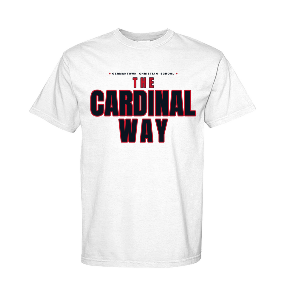 GCS THE CARDINAL WAY Comfort Colors Adult T-Shirt TWC