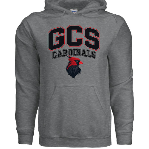 Fan Charcoal Heather - G185 - FRONT
