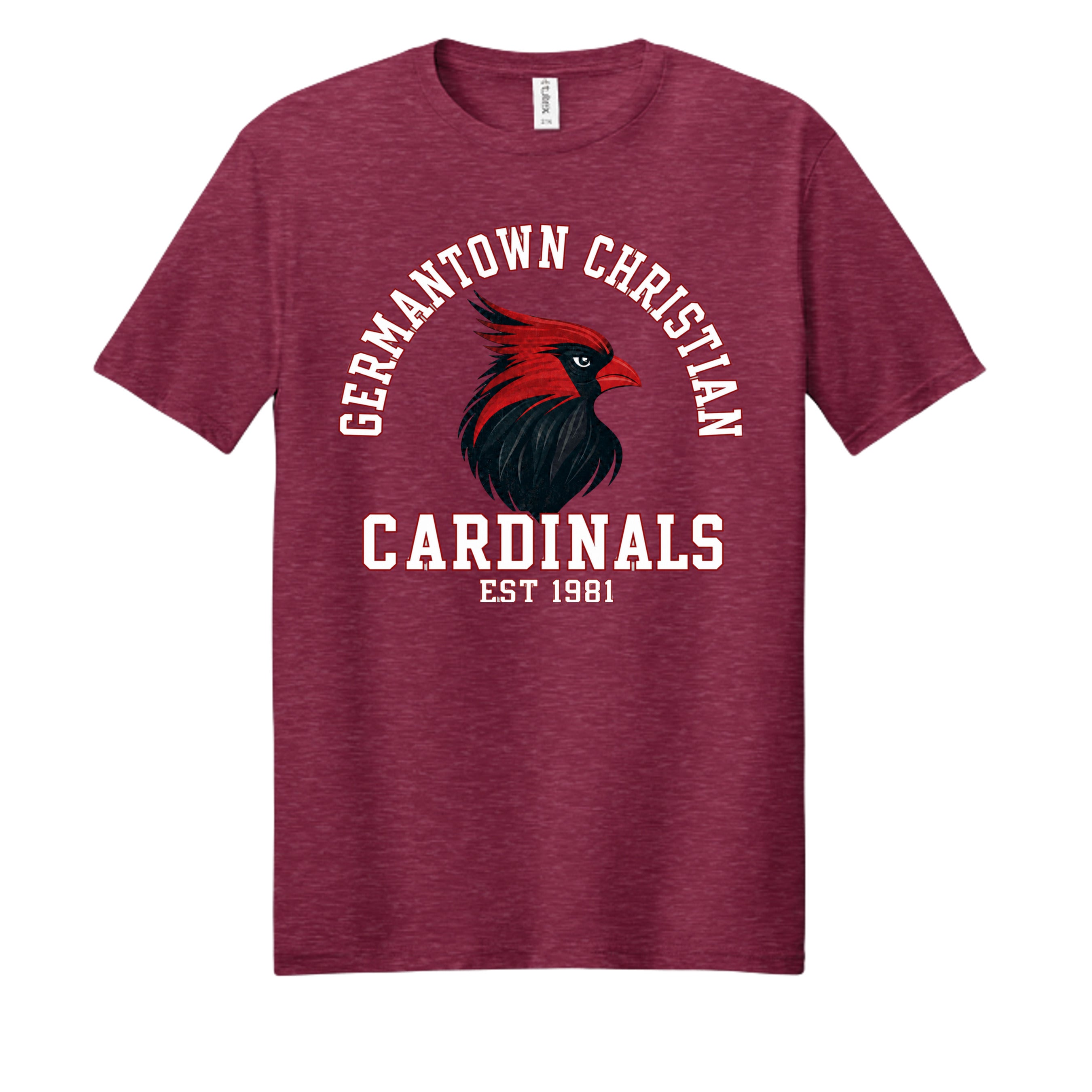 Cardinal Tri Blend - 254 - FRONT