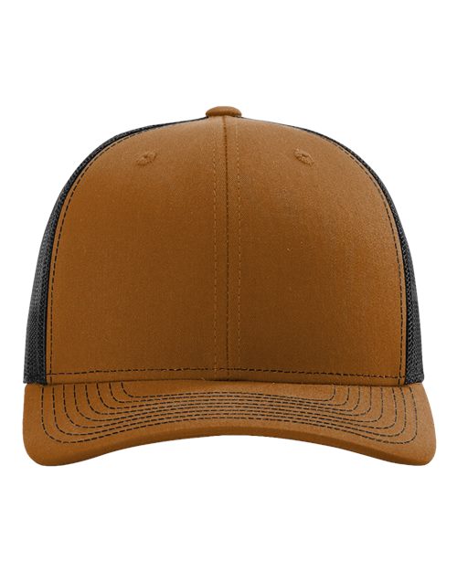 Richardson 112 Trucker Hat - Carmel/Black