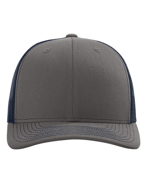 Richardson 112 Trucker Hat - Charcoal/Navy