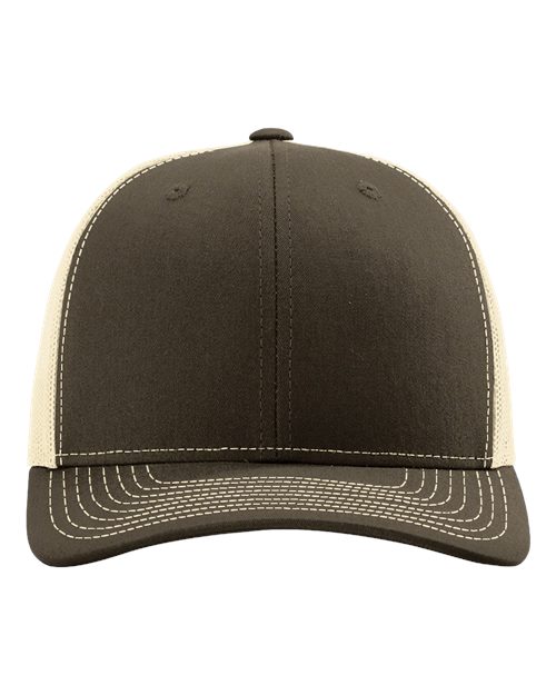 Richardson 112 Trucker Hat - Chocolate Chip/Birch