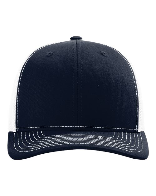 Richardson 112 Trucker Hat - Navy/White