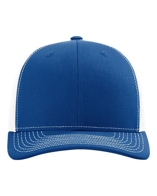 Richardson 112 Trucker Hat - Royal/White